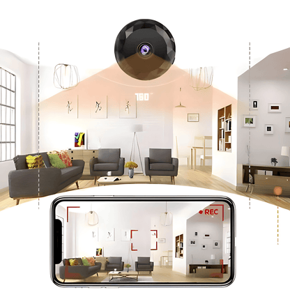 Mini Wi-Fi kamera za video nadzor tokom punjenja preko USB kabla