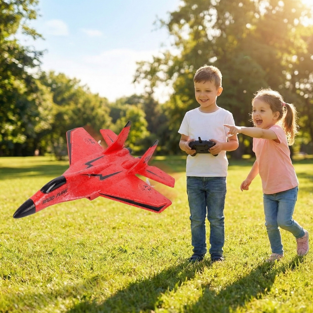 Avion na daljinsko upravljanje MIG 320 sa džojstikom i sadržajem pakovanja