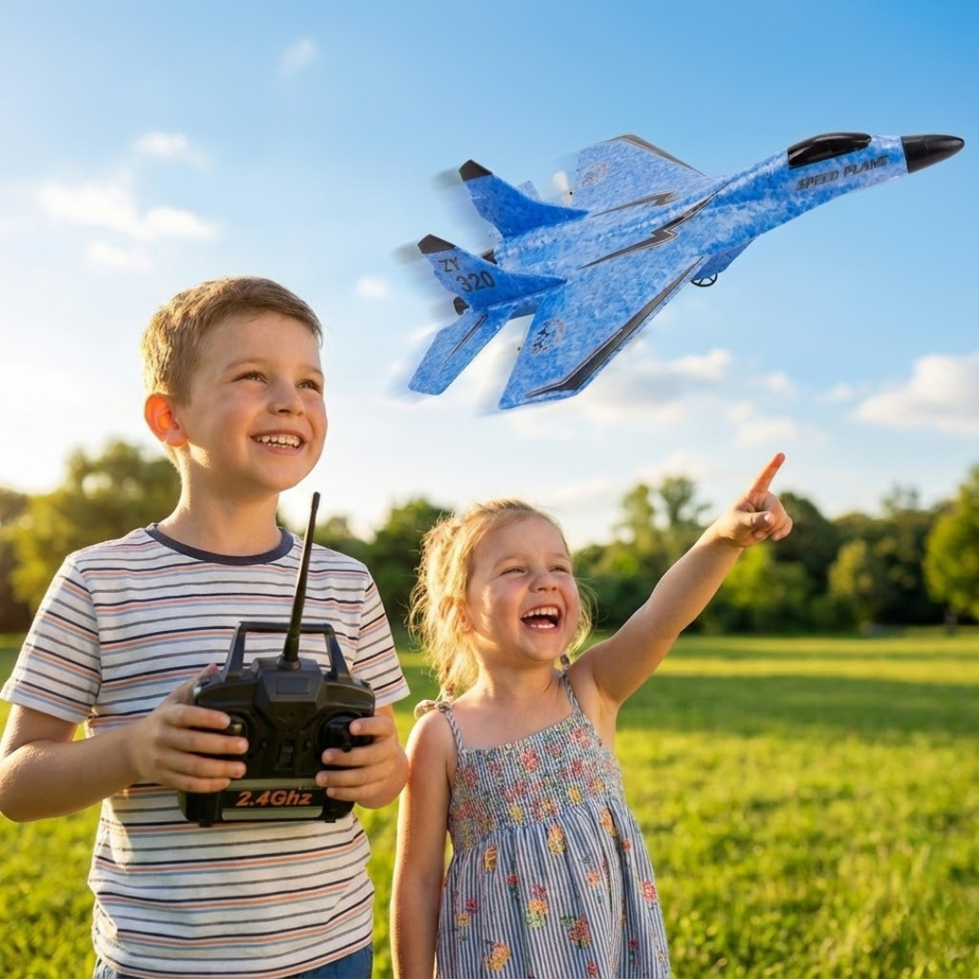 Avion na daljinsko upravljanje MIG 320 u letu