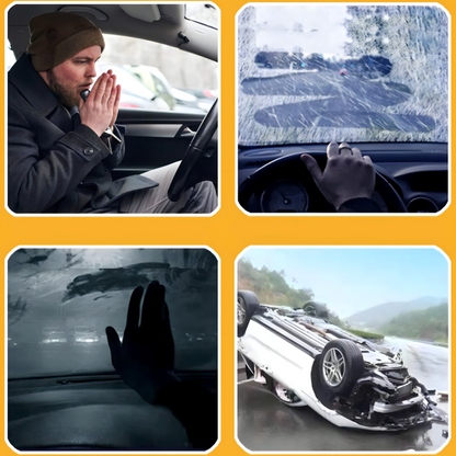 Grejalica i odmrzivač stakla za auto sa kablom za utičnicu od dvanaest volti