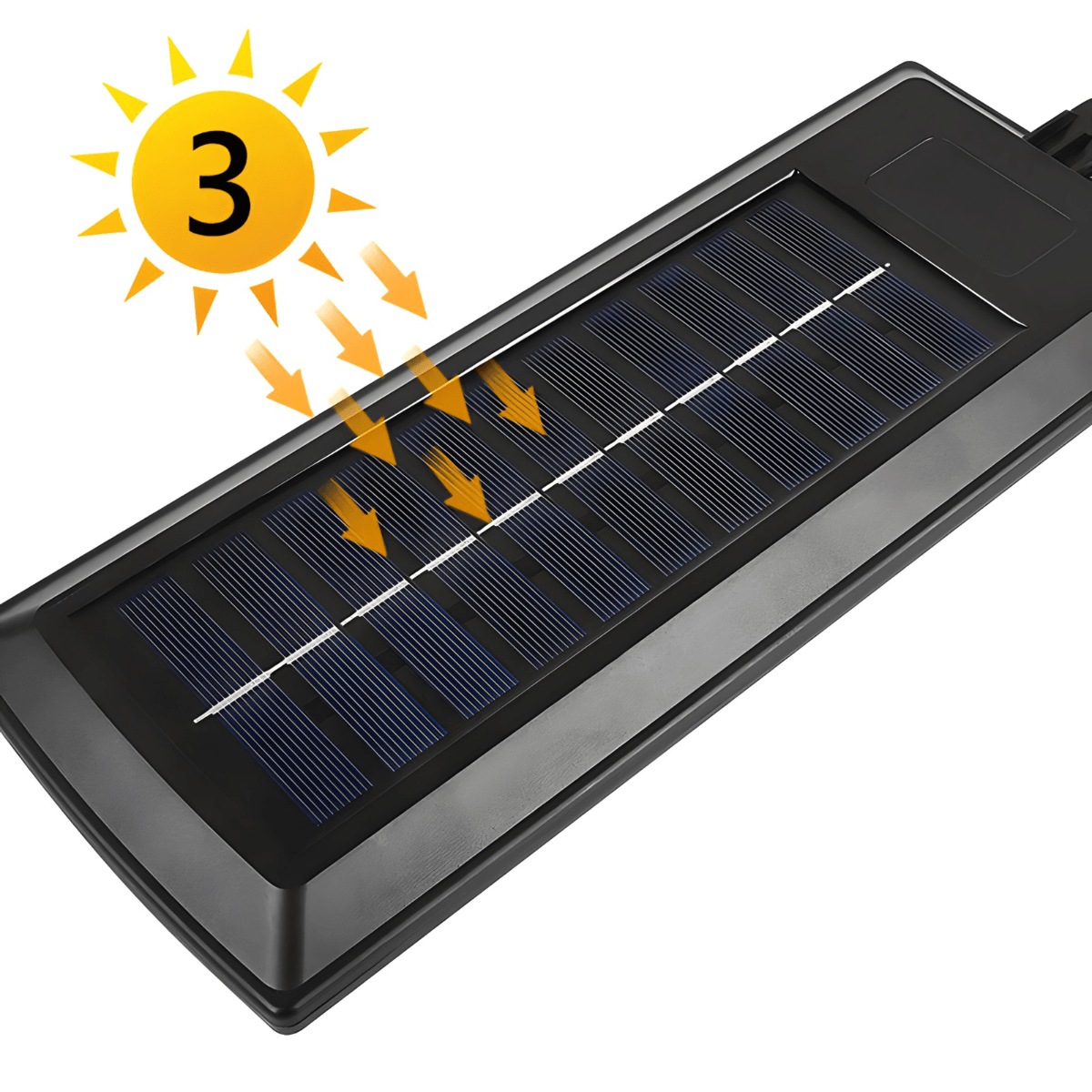Solarna LED lampa sa daljinskim upravljačem za dvorište vikendicu i šupu