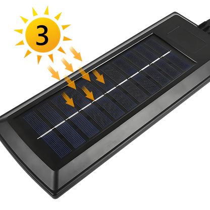 Solarna LED lampa sa daljinskim upravljačem za dvorište vikendicu i šupu